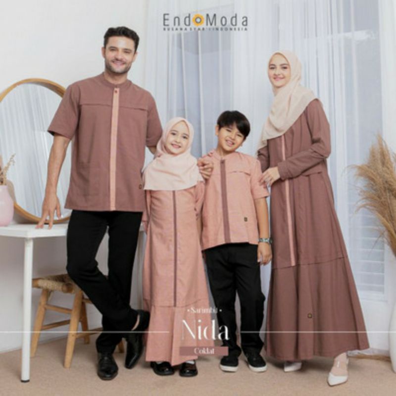 SARIMBIT ENDOMODA NIDA COKLAT SARIMBIT ENDOMODA TERBARU 2023