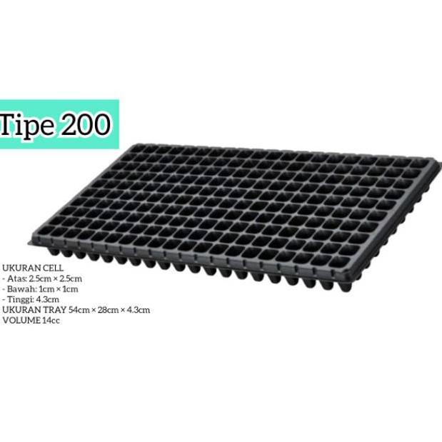 V22 Nampan semai,Potray/alat semai type 200lubang SERBA MURAH ㅐ