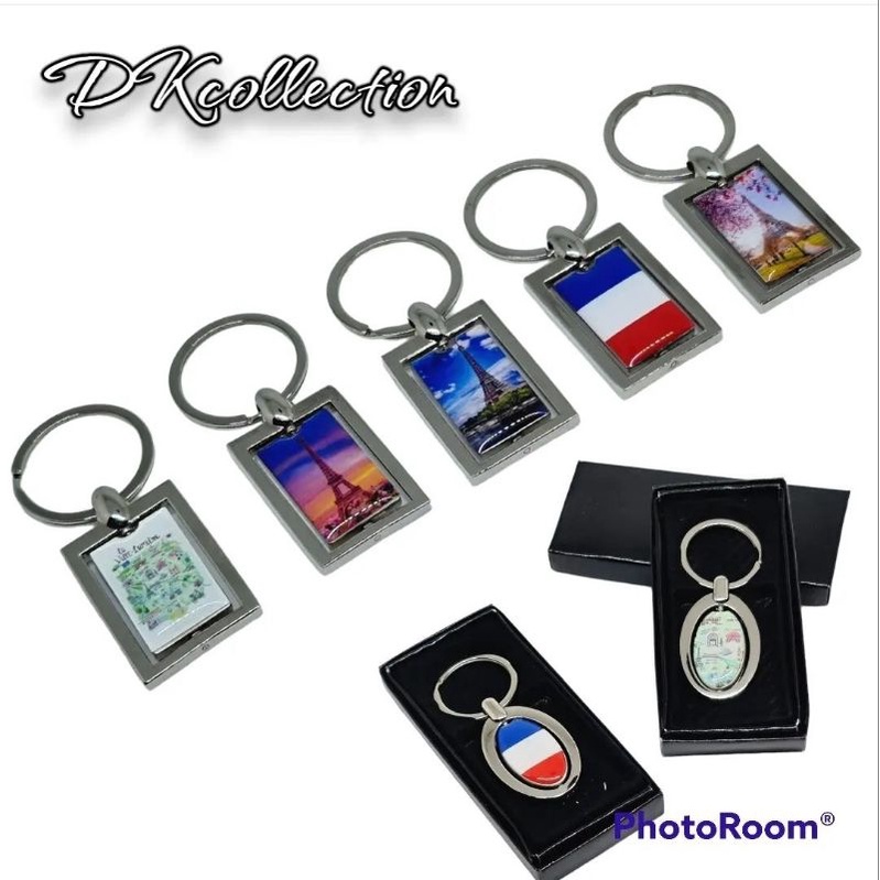 souvenir oleh oleh gantungan kunci eiffel paris keychain paris france perancis