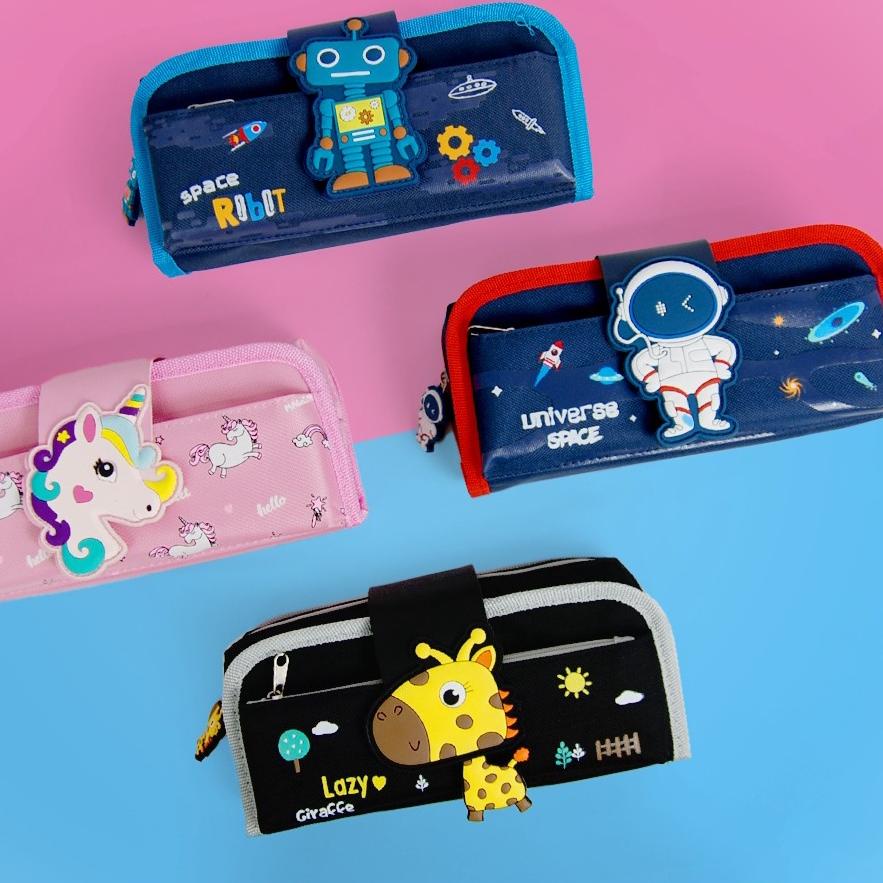 

✨COD✨ pencil case model mirip smiggle 6594 