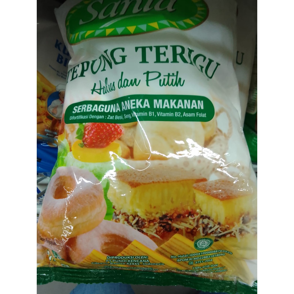 

SANIA Tepung Terigu 1 kg halus putih serbaguna aneka makanan