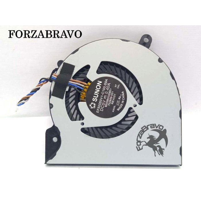 Cooling Kipas Cooling Fan Laptop Hp Elitebook Folio 9470 9470M 9480 9480M 4Pin