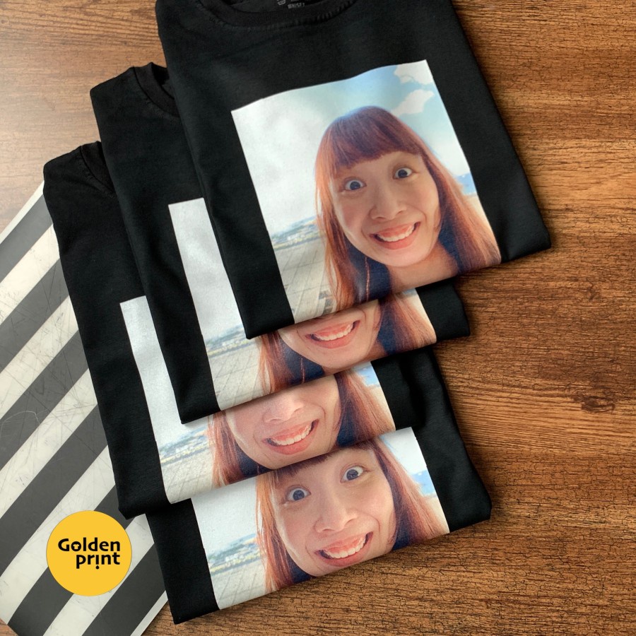 Cetak Kaos Foto/ Print fto di kaos /Cetak foto di kaos sesuka hati