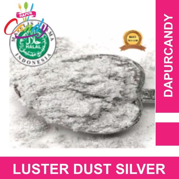 

DapurCandy - Luster Dust Silver (Bubuk Perak) -HALAL - Dekorasi Kue