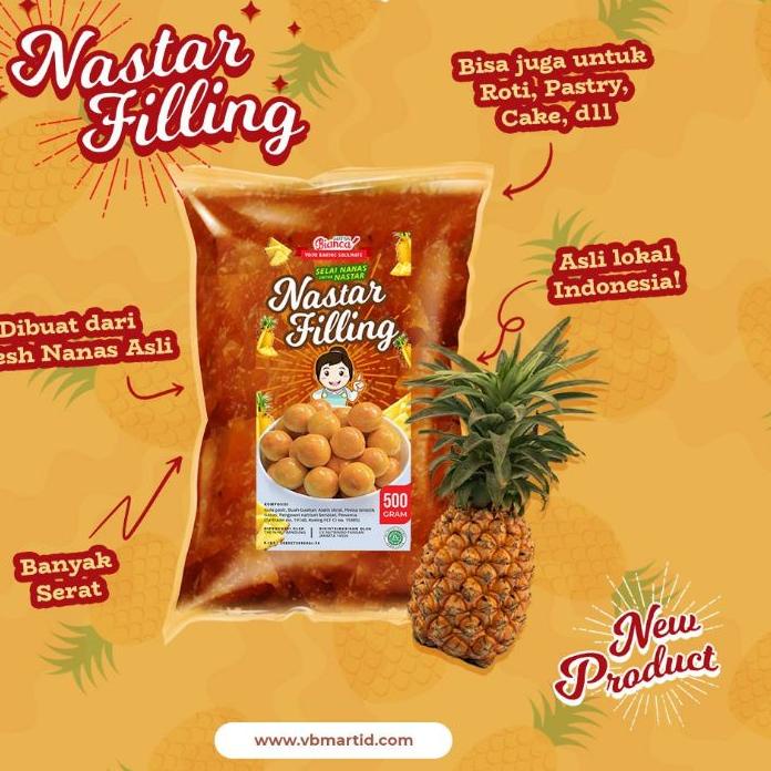 

Original 500gr Bianca Lotus Nastar Filling (selai nanas untuk nastar) buruan