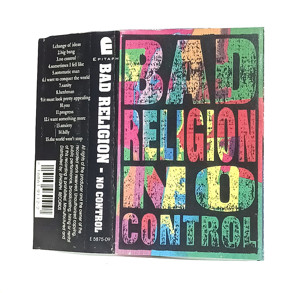 kaset tape Bad Religion No Control