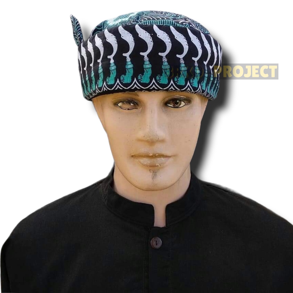 Iket Candra Sumirat ( instan ) iket Candra sumirat praktis motif kujang - iket sinda  sorban Candra 