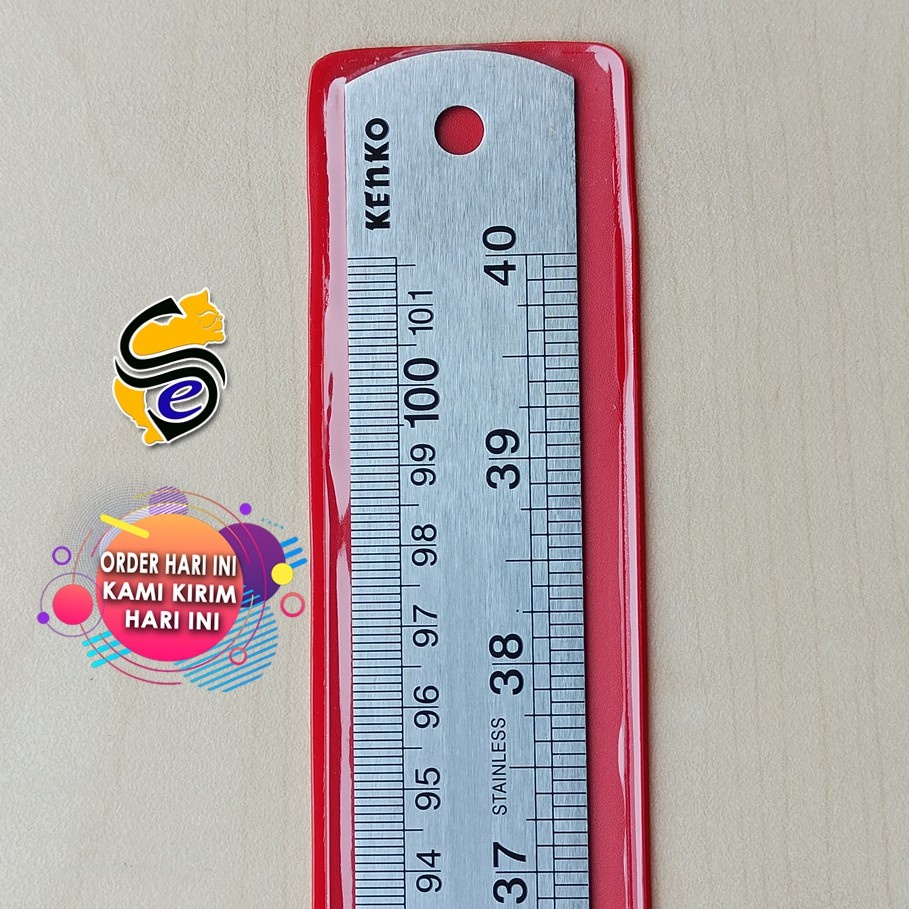 

Penggaris Besi Kenko 100 cm