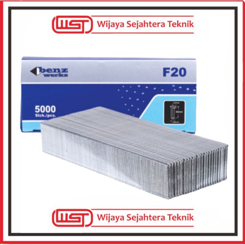

Isi staples F20 mo paku tembak lurus mata gun nailer f20