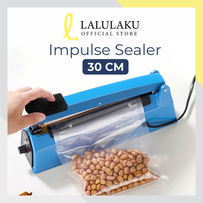 Seal Impulse Sealer 30Cm / Alat Press Plastik / Alat Perekat Plastik 30Cm