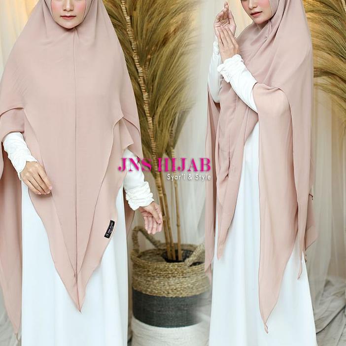 ♥ KHIMAR SAUMI/KHIMAR MODIS/KHIMAR TERBARU/KHIMAR CERUTY PREMIUM/HIJAB TERBARU JNS HIJAB ◘