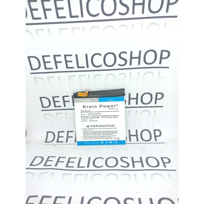 BATERAI HP COOLPAD FANCY PRO E571 CPLD-374 CPLD374 Double Power Batre Batrai Ori Origninal