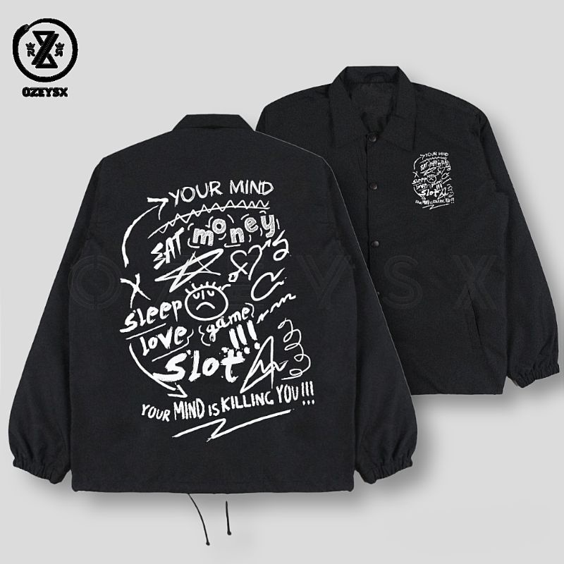 Jaket Coach Parasut Keren kekinian Apocalystip Dewasa Pria Wanita terbaru / Jaket Parasut Waterproof model Terbaru Brensten Apocalystip Unisex / Coach Jaket Windbreaker Keren kekinian Original
