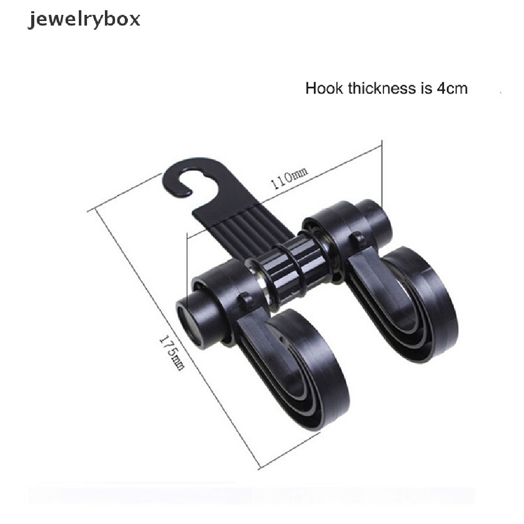 [jewelrybox] Car Hook Seat Back Sandaran Kursi Mobil Double Hook Kait Belakang Kursi Serbaguna Butik