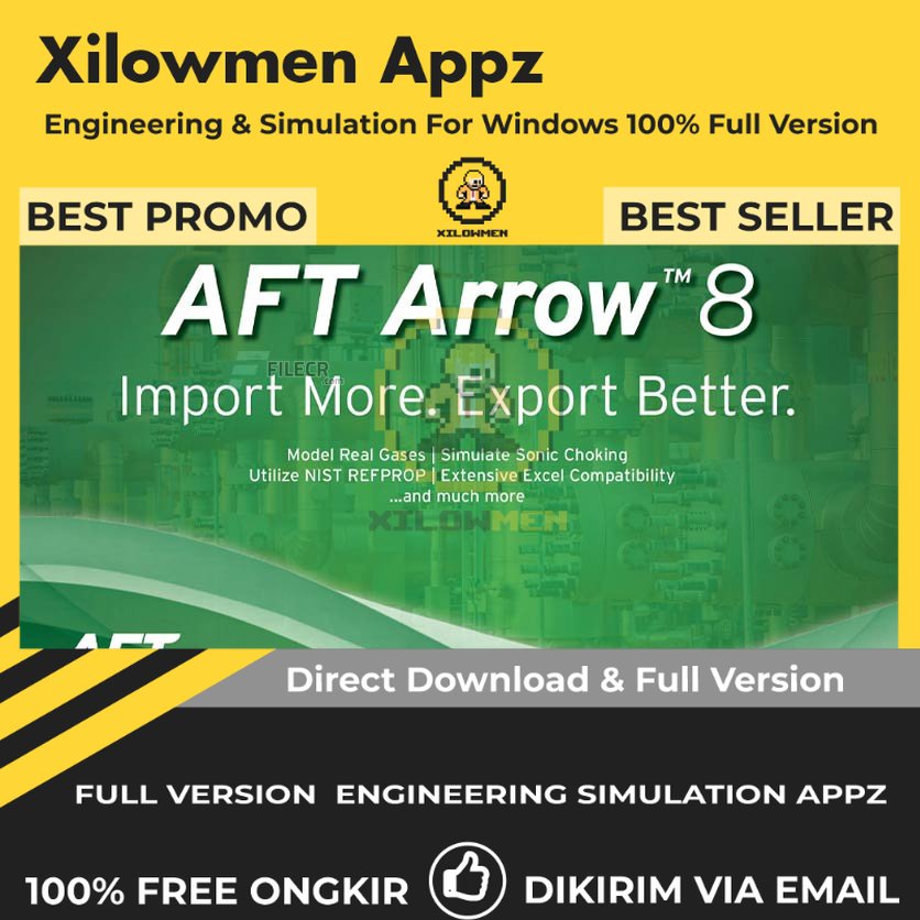 [Full Version] Applied Flow Technology Arrow Pro Engineering Software Lifetime Win OS