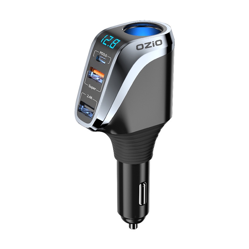 Car Charger Colokan Mobil Car Fast Charger Colokan Mobil 3 Ports USB QC3.0