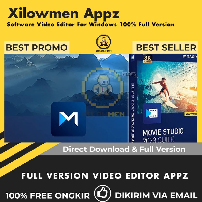 [Full Version] MAGIX Movie Studio 2023 Suite  Pro Video Editor Lifetime WIN OS