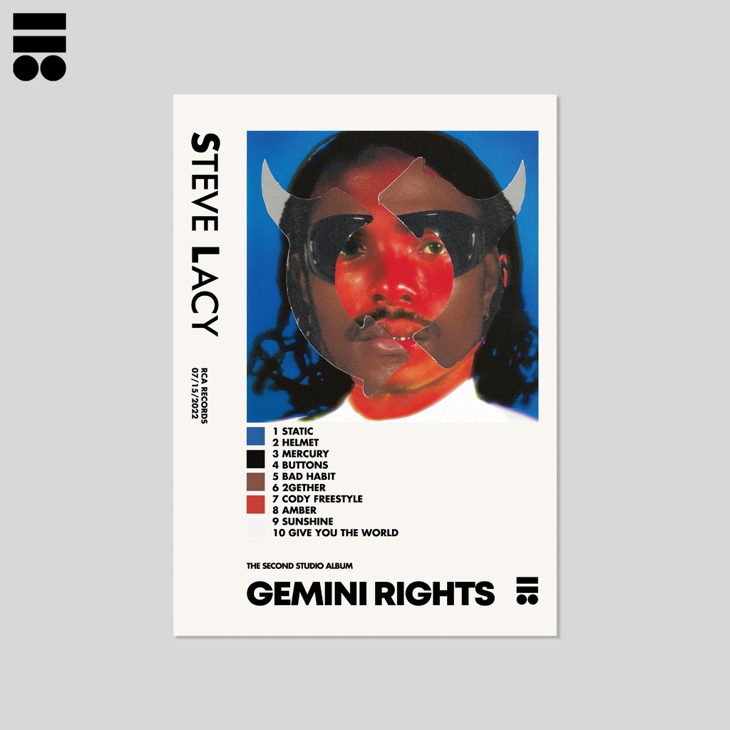 Steve Lacy - Gemini Rights Poster