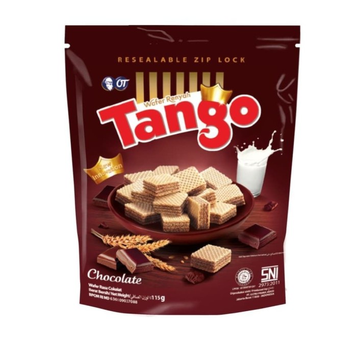 TANGO WAFER 115GR POUCH COKLAT