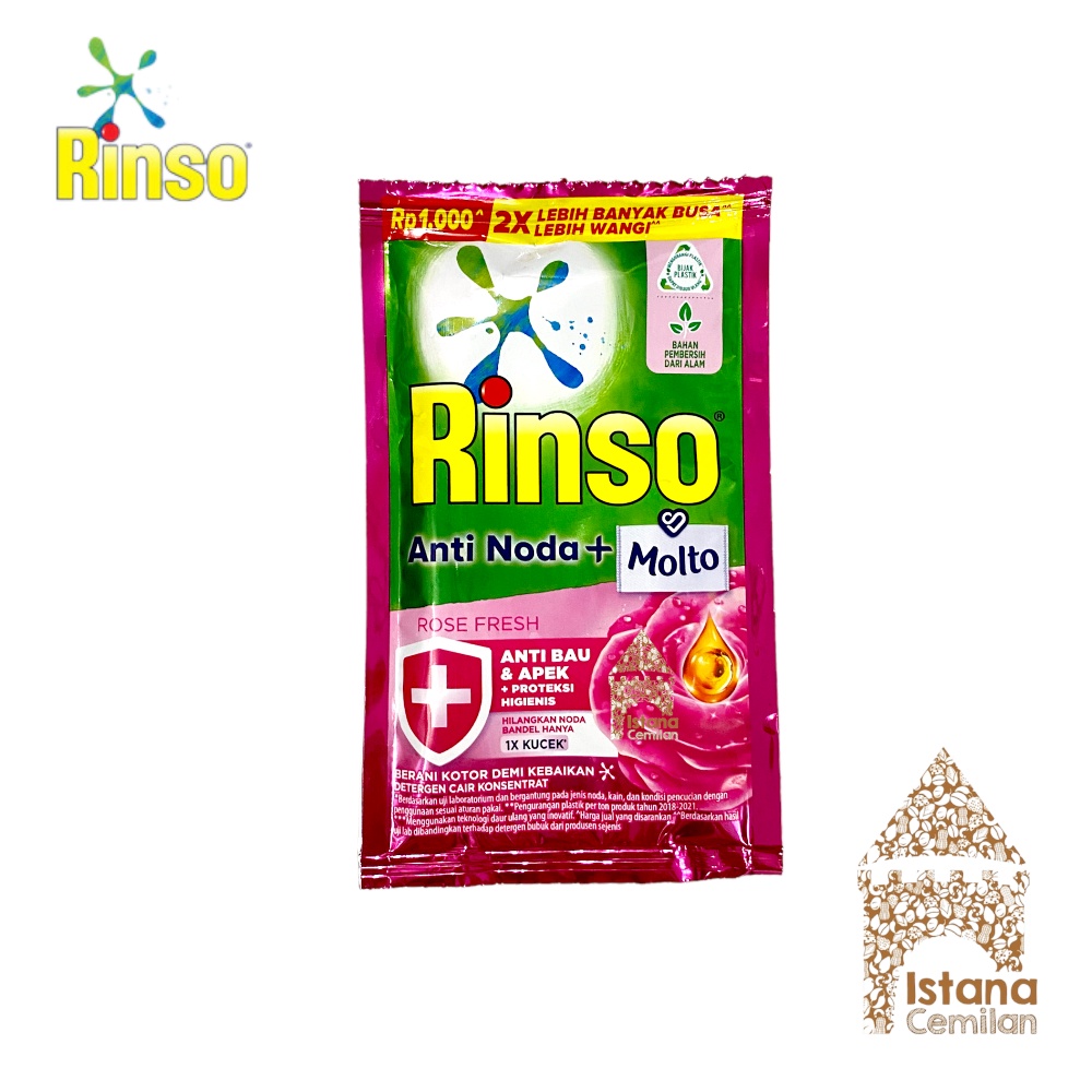 Rinso Deterjen Cair Anti Noda Molto Sachet SATUAN