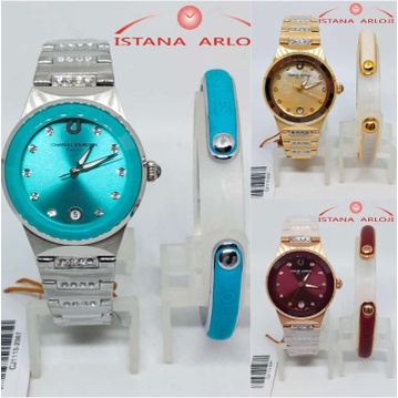 Charles Jourdan CJ-1113 Jam Tangan Original Wanita