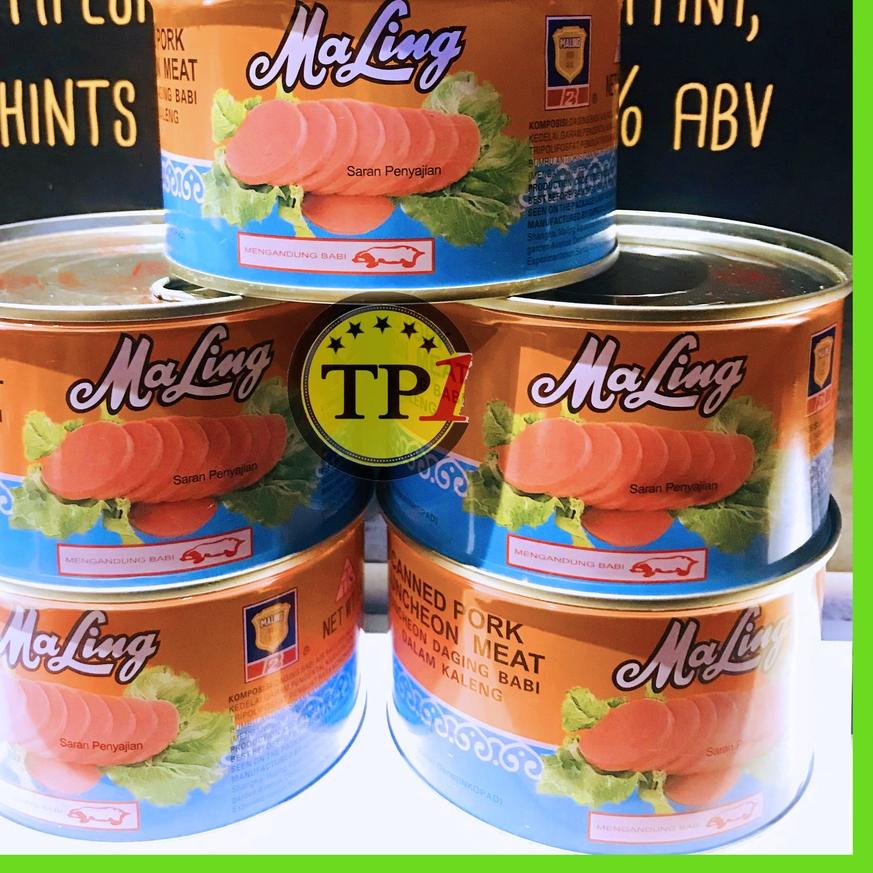 

✵ Maling TTS 397gr Luncheon Pork Meat Ma Ling / Ham Daging Babi Maling NON HALAL ♟