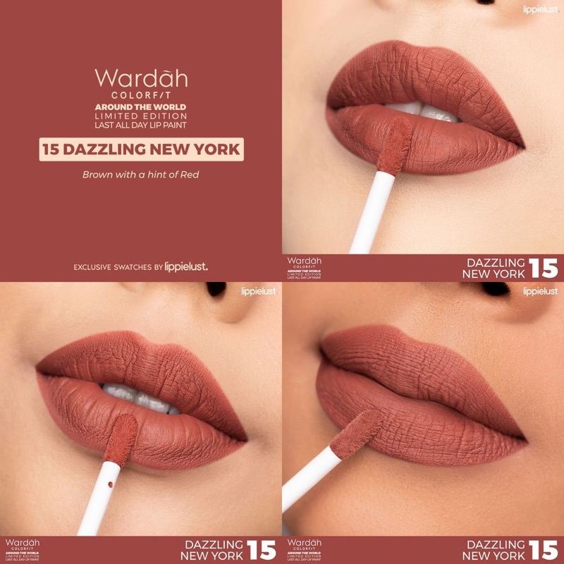 MFI - Wardah Colorfit Last All Day Lip Paint Series