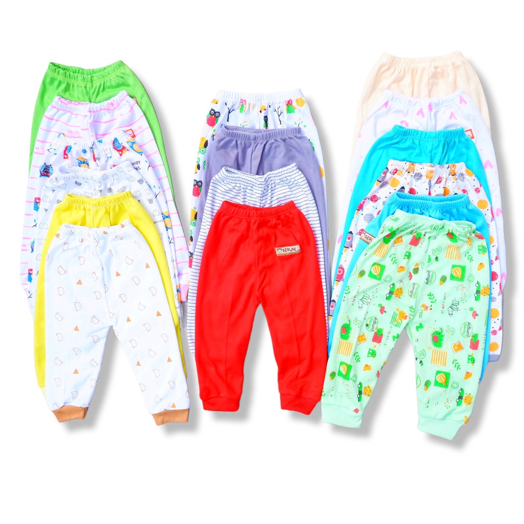 (CLN003) ISI 3PCS CELANA PANJANG BAYI