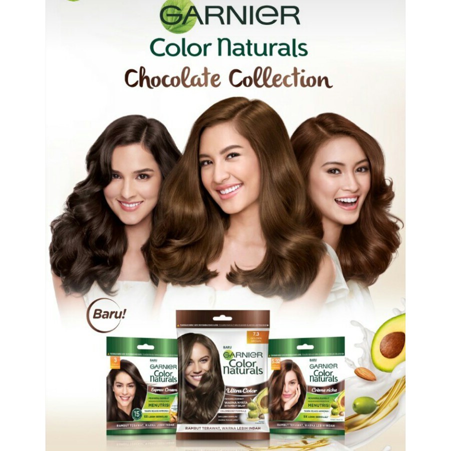 Garnier Hair Colour Natural Express Ultra Cream Sachet 14 Warna