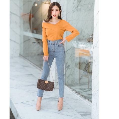 ♘ KAOS SABRINA MASSIVE LENGAN PANJANG IMPORT BANGKOK (BJMSV8003) ✵