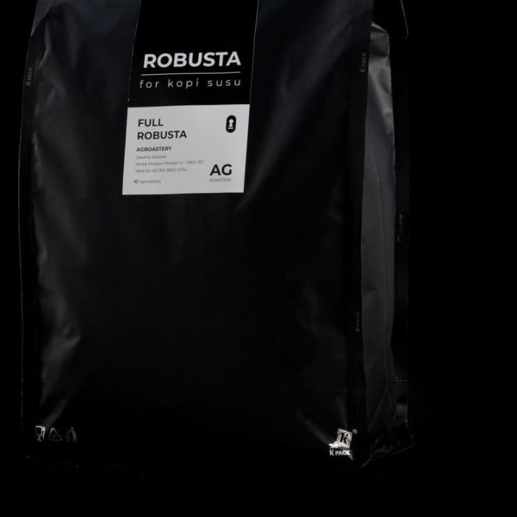 

♕ Biji Kopi Full Robusta Kopi Susu Ekonomis 1 KG | 1KG ➼