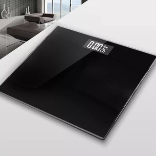 COD - HZ - Timbangan Badan Besar 26x26 Timbangan Badan Digital 180kg Hitam Pengukur Berat Badan Digi