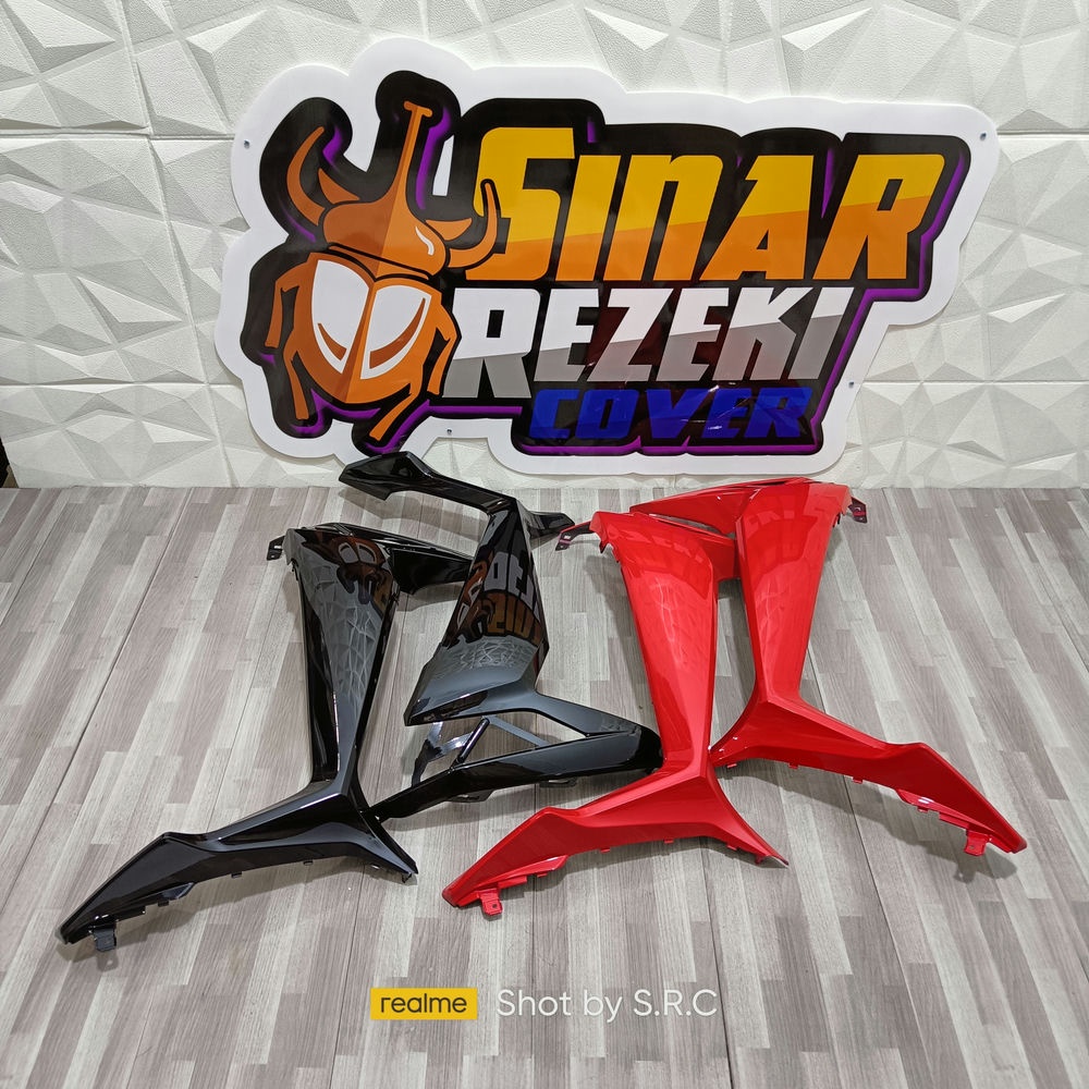 Win - Tebeng Luar Supra X 125 Fi 2014 2015 Legsil Sayap Legshield