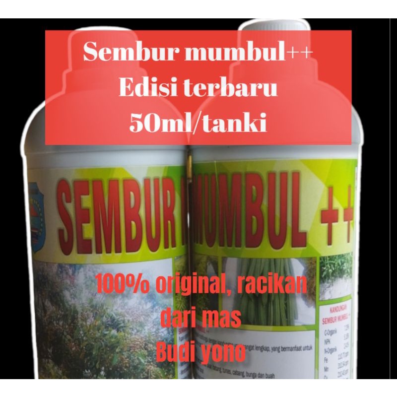 POC sembur mumbul++ , Untuk segala tanaman