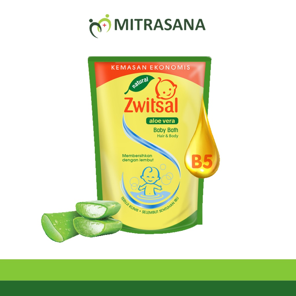 Zwitsal Baby Bath Hair And Body 450 Ml