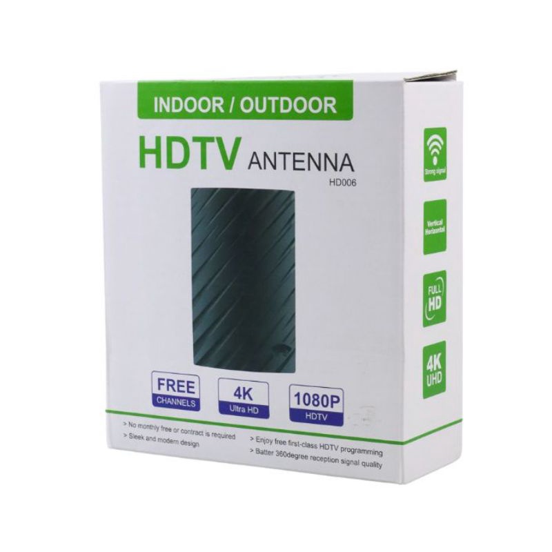 JUNDOYUN Antena TV Digital Indoor Outdoor DVB-T2 ATSC ISDB 25 DB - HD006