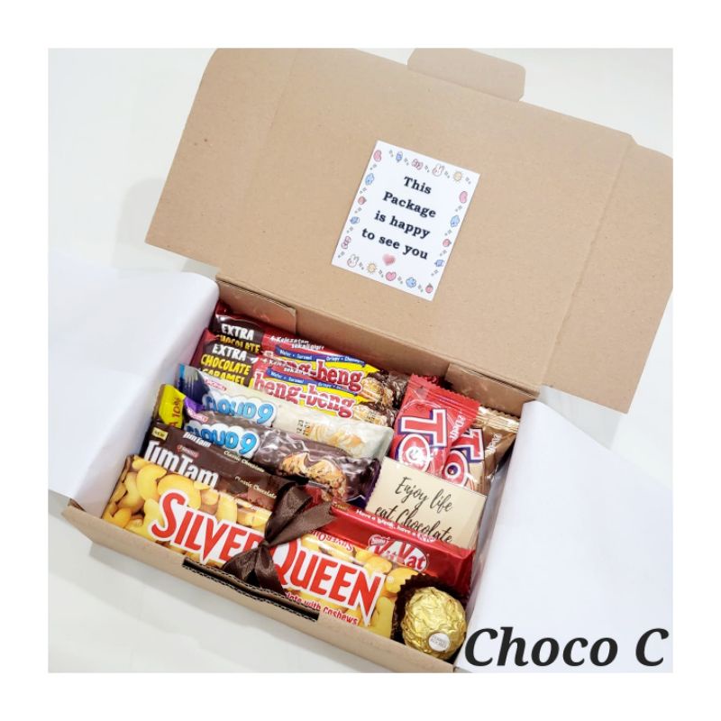 SnackBox / Gift Box / Kado : Chocolate / Cokelat