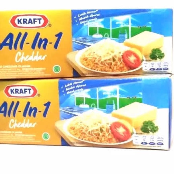 

❊ Keju kraft cheddar all in one 2kg ☁