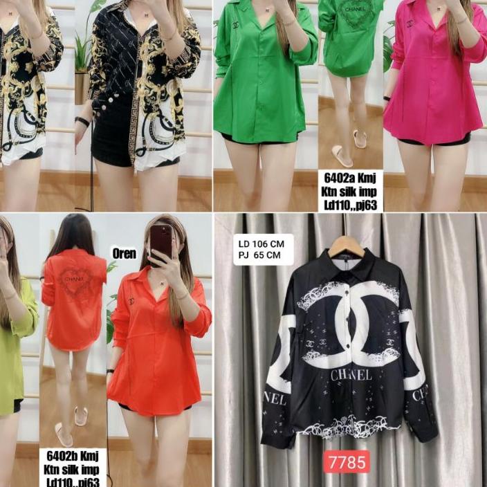 ♣ KEMEJA BANGKOK KATUN SILK IMPORT ✵