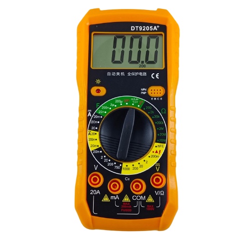 Multimeter Digital DT9205A+ Multitester DT-9205A+ Tester Besar