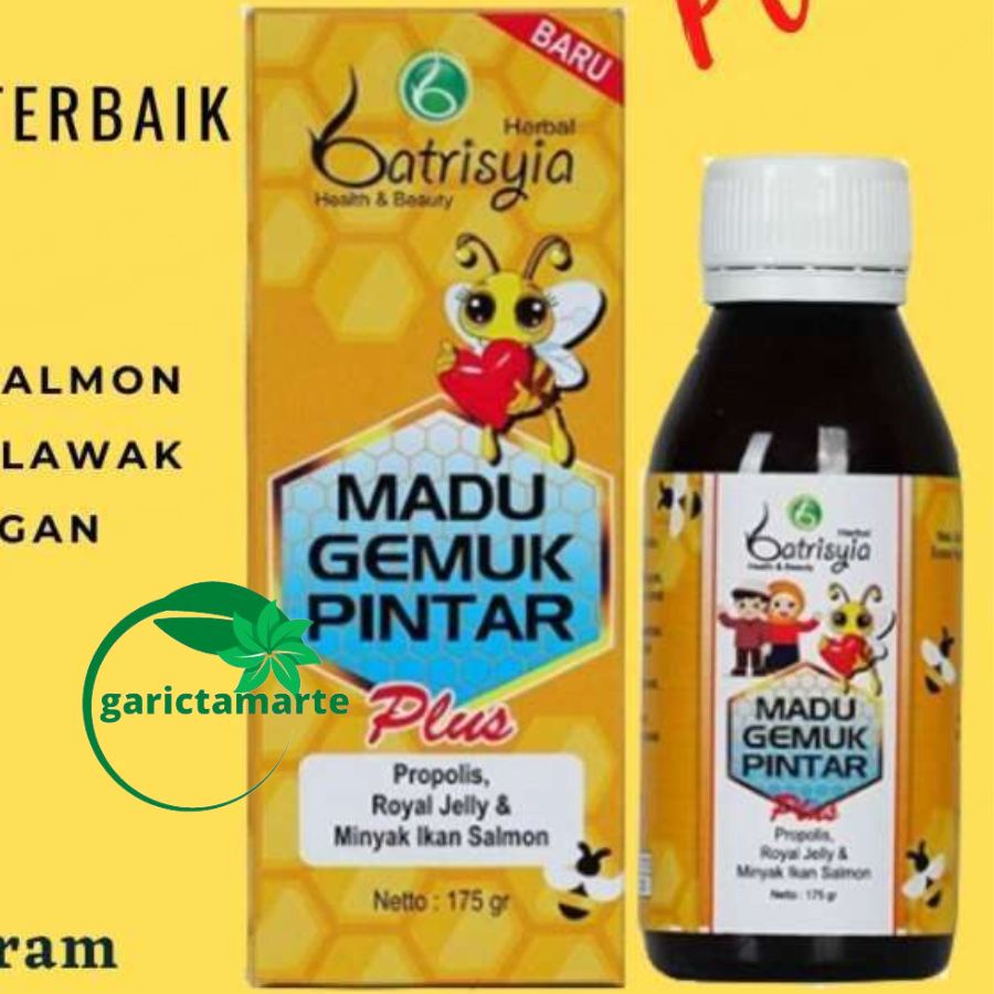 

➰garictamarte➰ Madu Gemuk Pintar Batrisyia Herbal || Madu Anak Gemuk Pintar Batrisyia Herbal, Madu Gempi Penambah Nafsu Makan