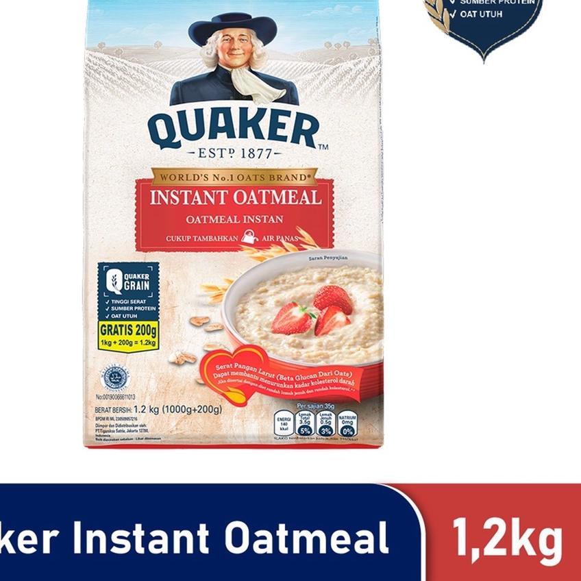 

➬ Quaker Instant Oatmeal 1200 gr ♥