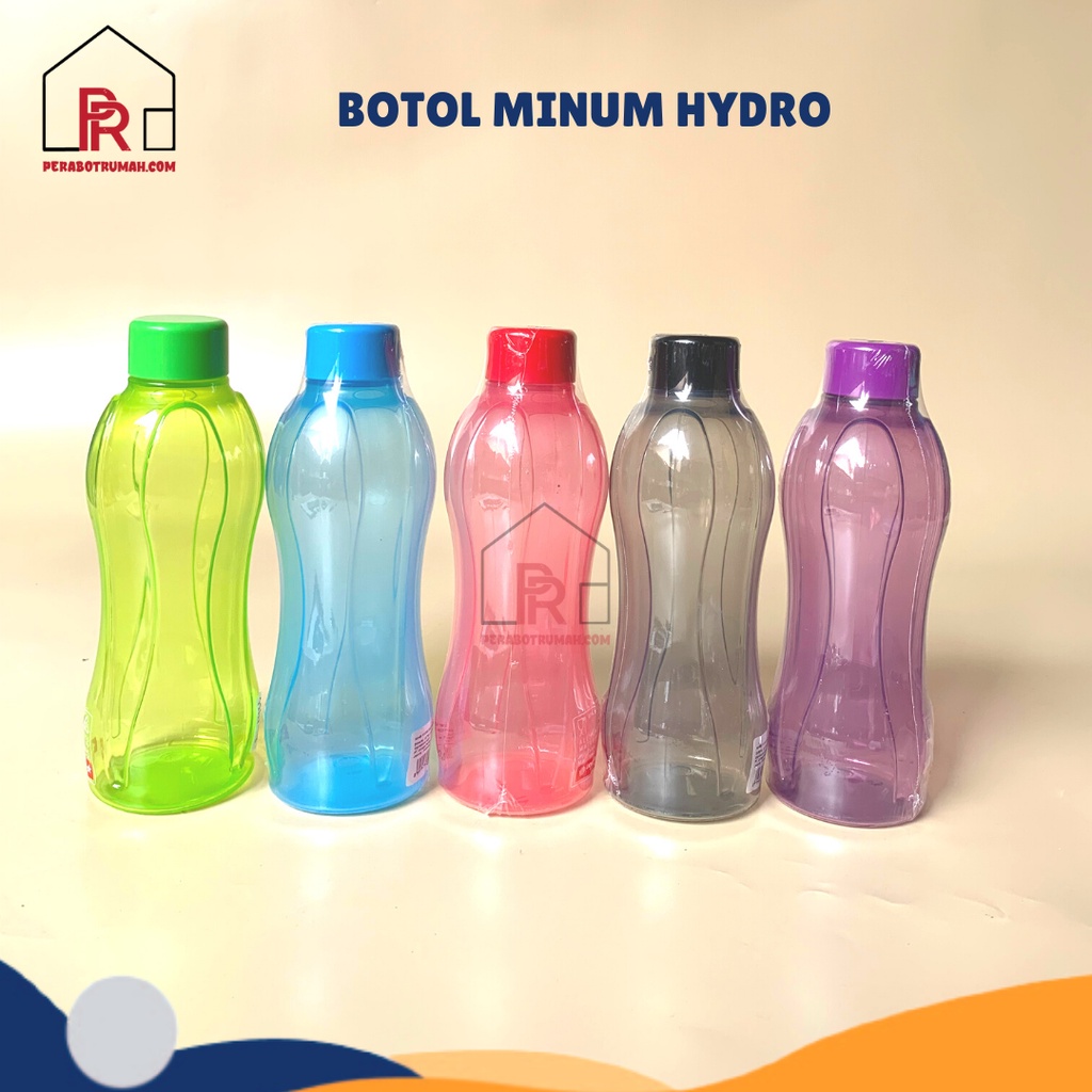 Botol Minum Plastik Hydro Premium  / Water Bottle / Tempat Minum Anak Sekolah Kerja