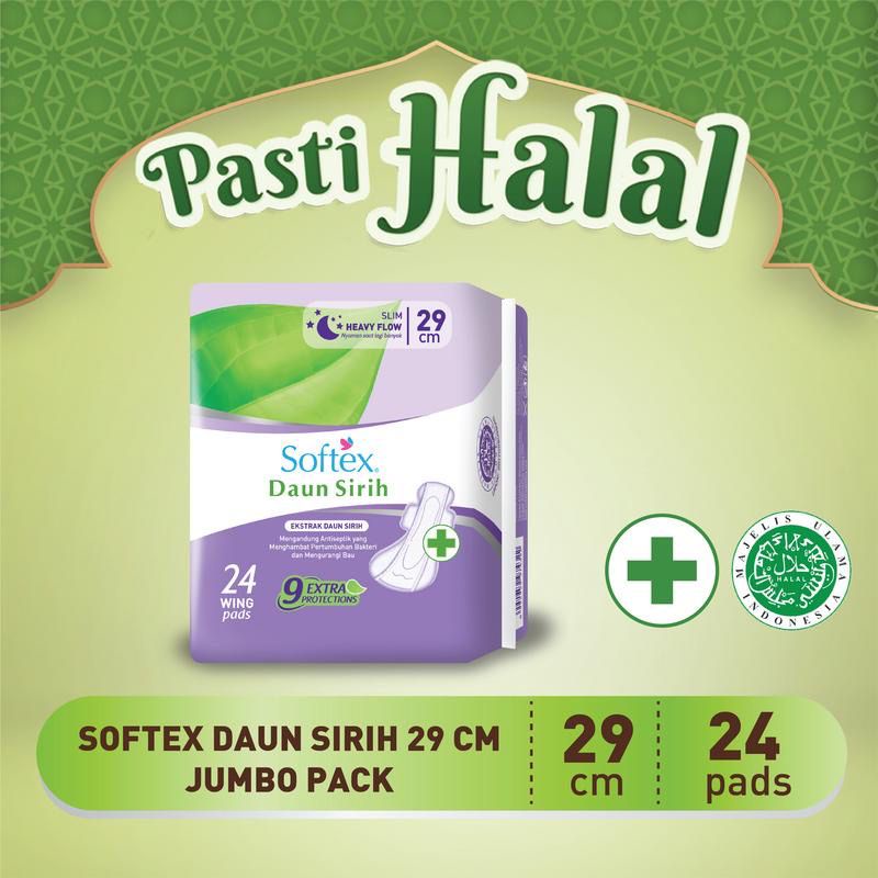 SOFTEX Daun Sirih Pembalut Wanita | Panty Liner