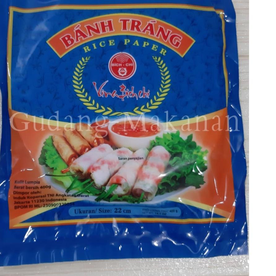 

Diskon |KBM|Kulit Lumpia Vietnam 400gr Banh Trang Rice Paper 22cm