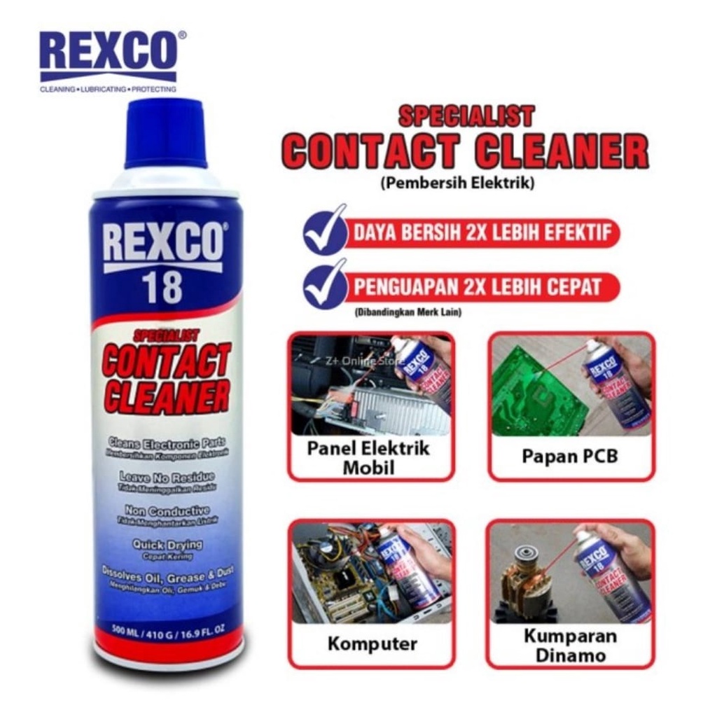 Rexco 18 Contact Cleaner Pembersih Karat 220ml