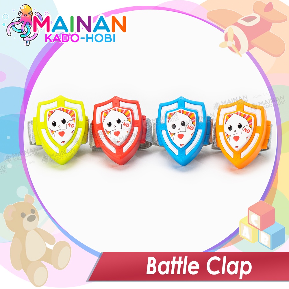 HADIAH ULANG TAHUN MAINAN ANAK EDUKASI VIRAL BATTLE GAME CLAP TOYS