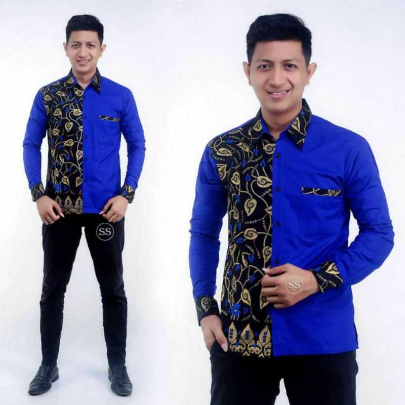 Baju Koko Pria Bordir Syubbanul Muslimin Koko Azzahir Koko Kurta Lengan Panjang