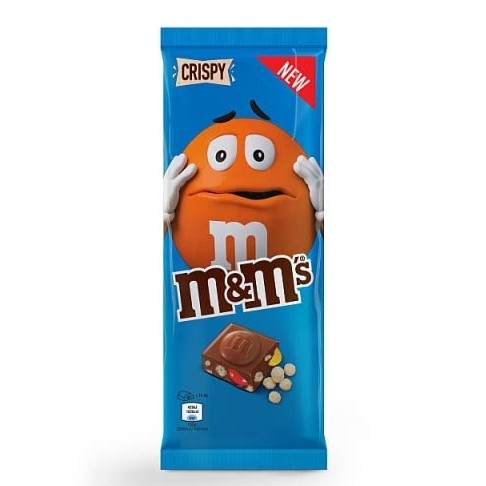 

M&M's Crispy Milk Chocolate Bar, 150g Impor