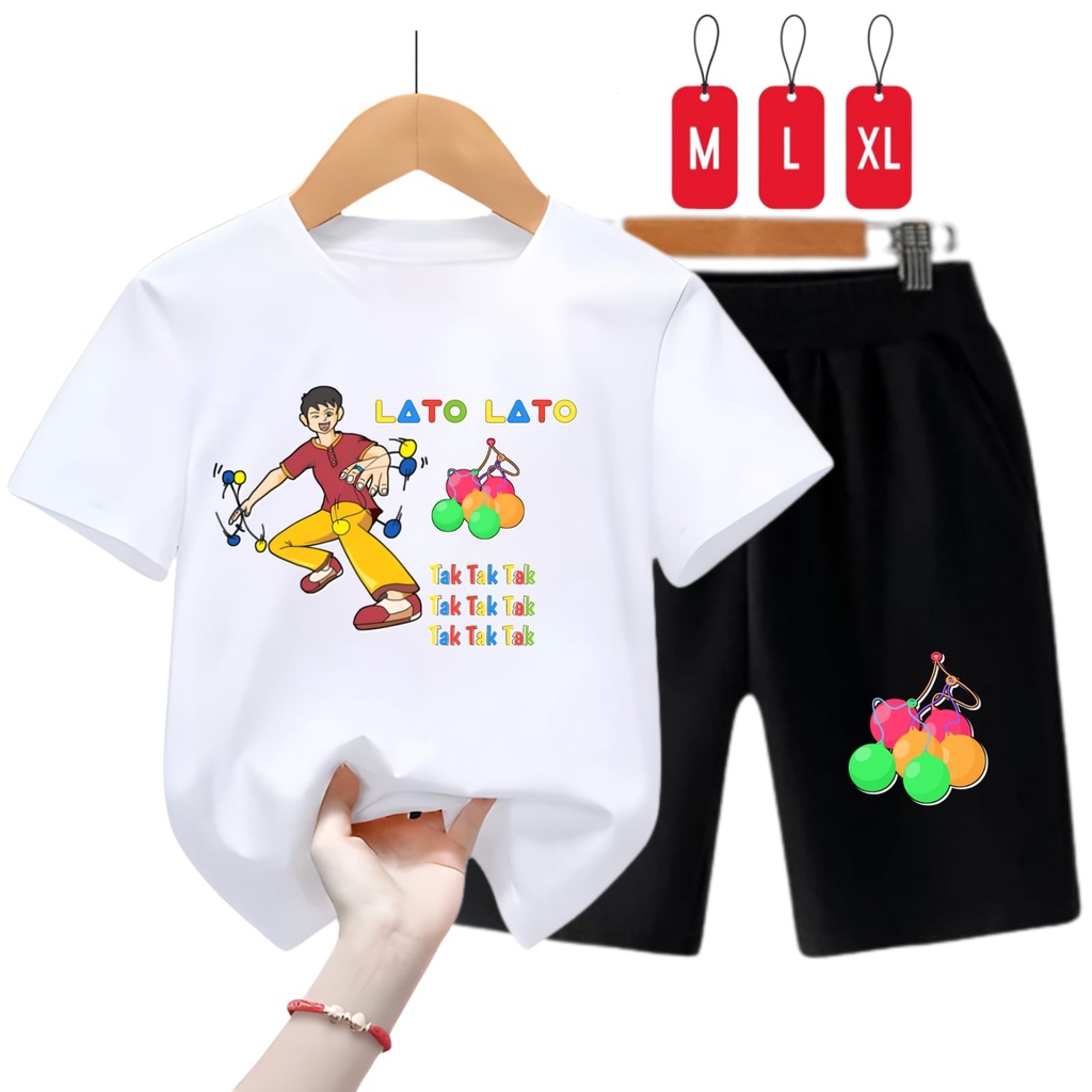 Hzl_outfit SETELAN ANAK LATO LATO TAK TAK